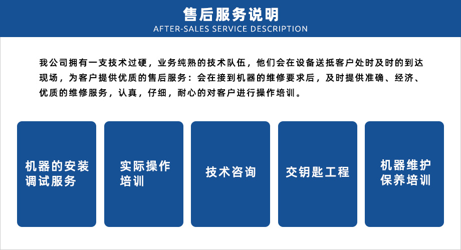 售后服務(wù)說(shuō)明